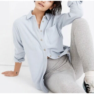 Madewell Fleecelayer Shacket Size M